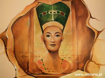 Tarnów - malowany motyw egipski
